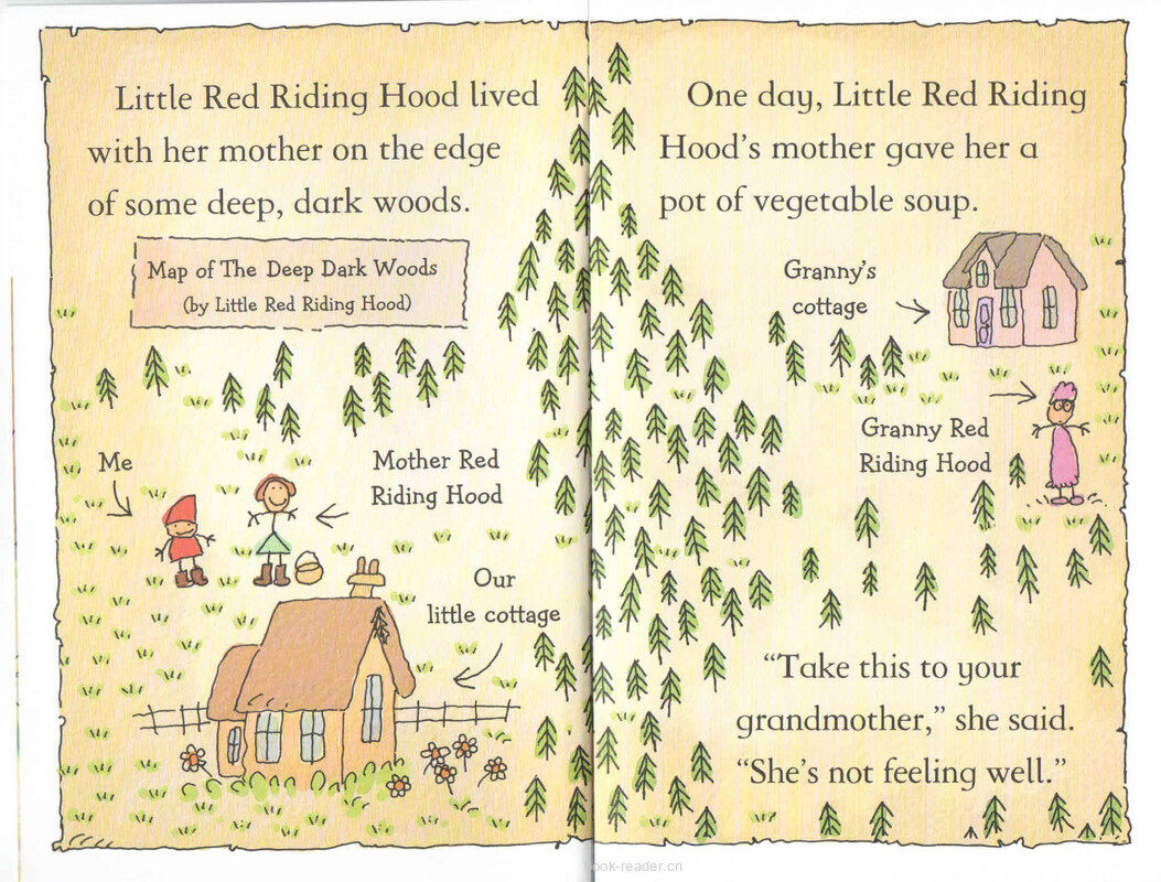 Little Red Riding Hood绘本故事第4页