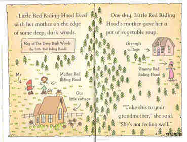 Little Red Riding Hood绘本故事第4页