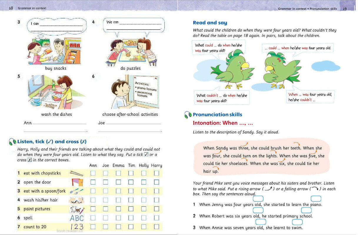 5B Unit 2 Time flies绘本故事第5页