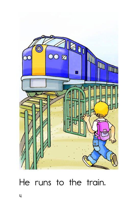 He Runs绘本故事第4页