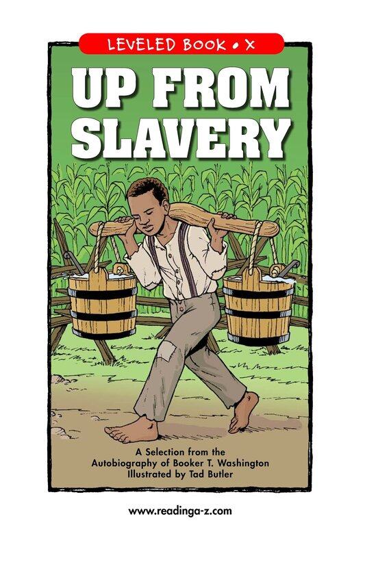 Up From Slavery绘本故事第2页