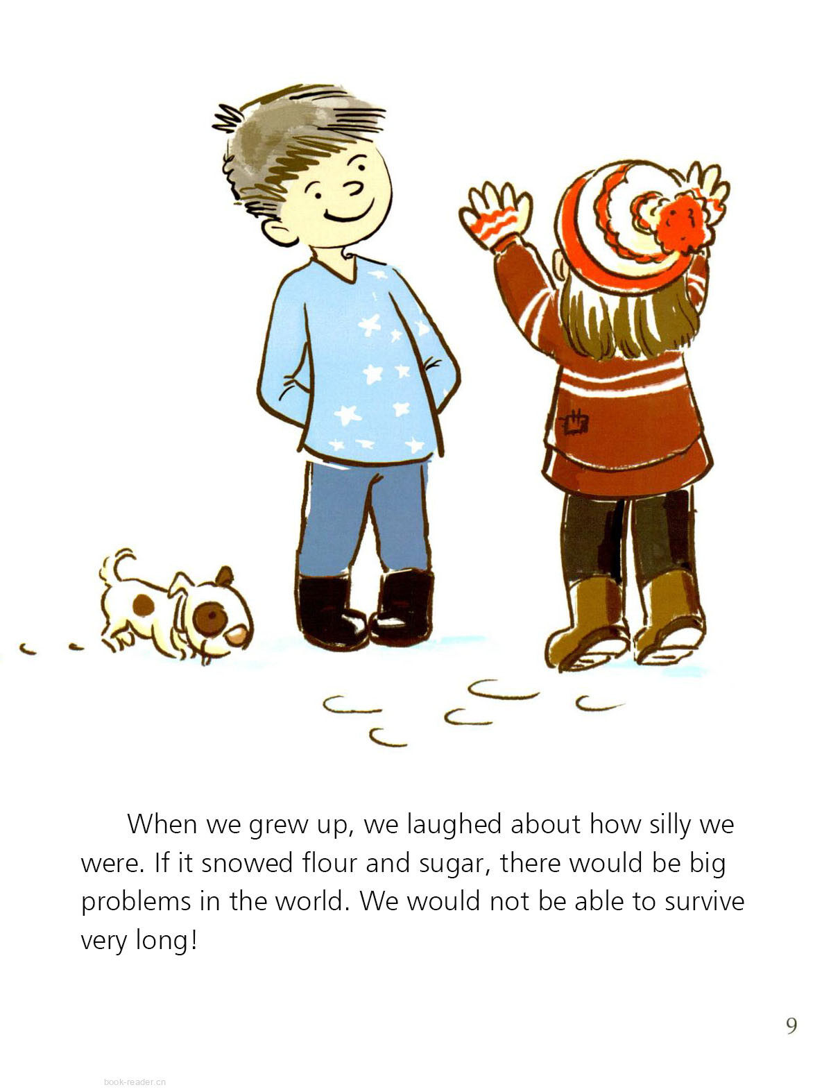 Snow or Not绘本故事第3页