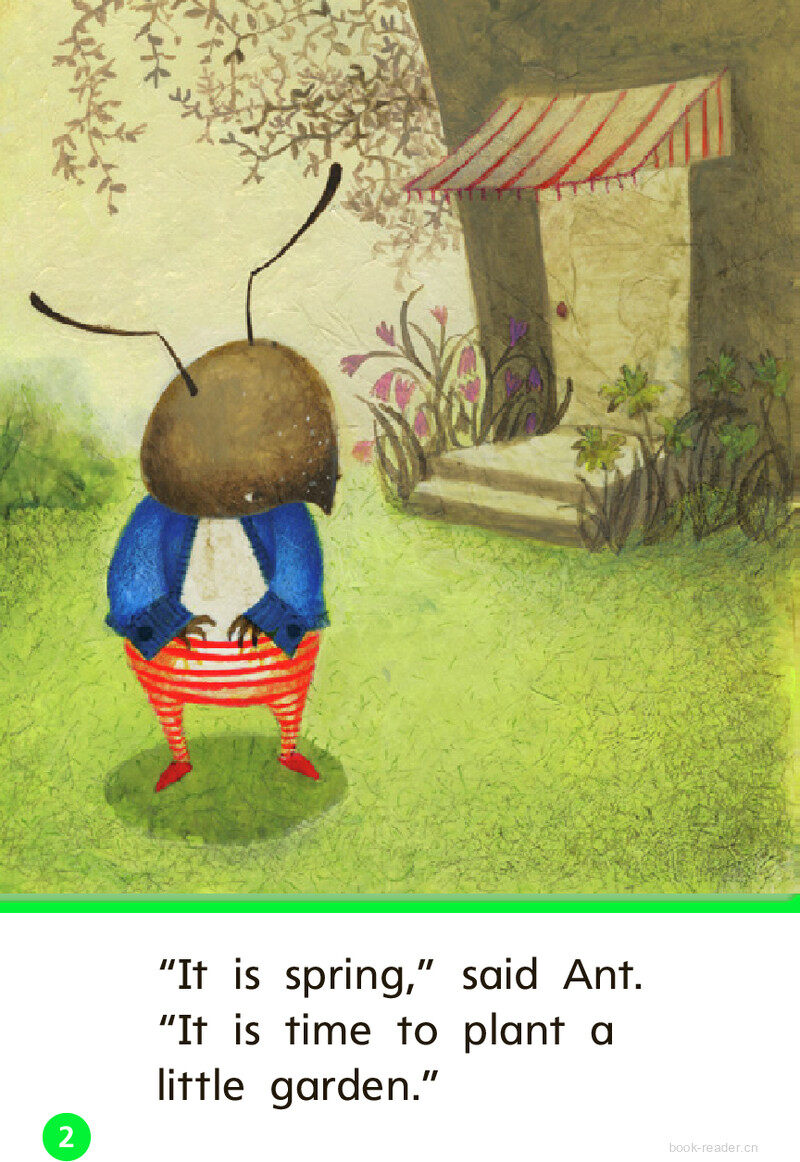 GK Beyond U06W1 Ant and Grasshopper绘本故事第3页