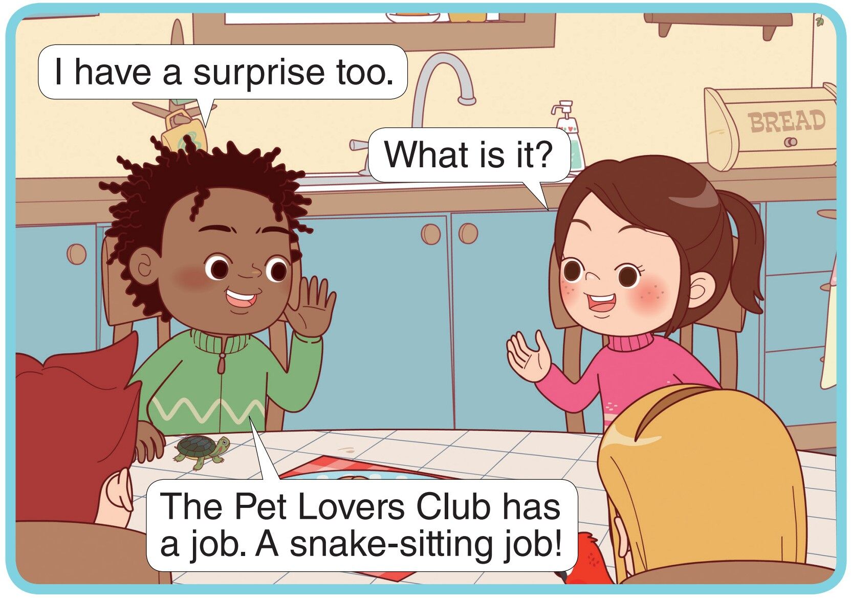 The Pet-Sitting Job绘本故事第4页