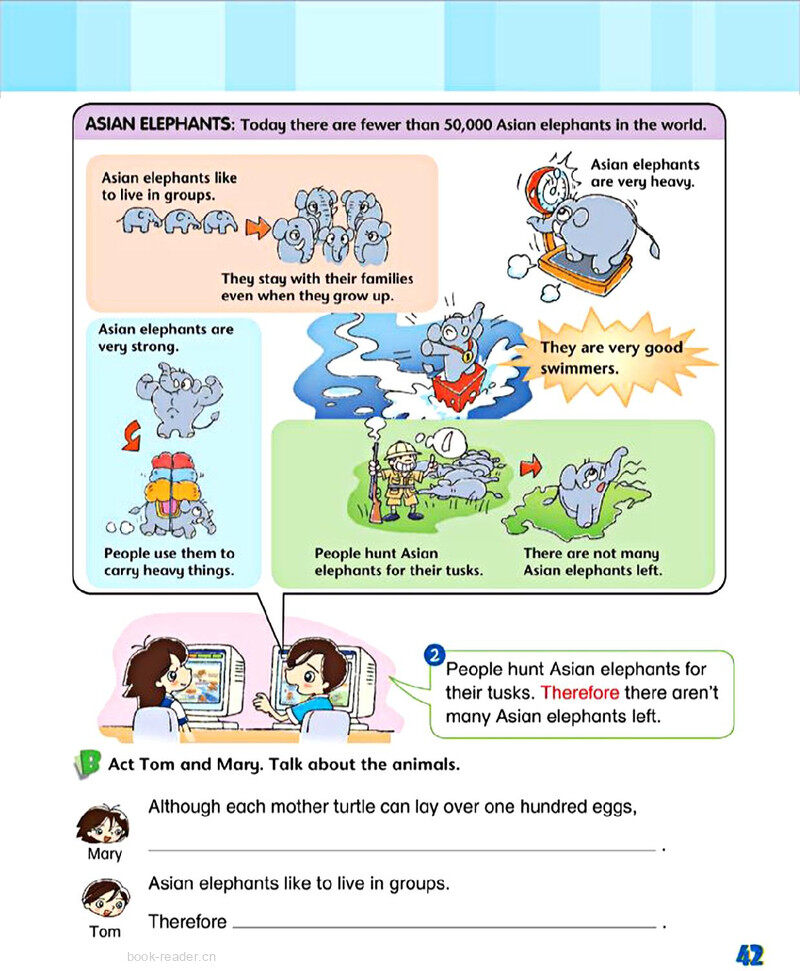 6 Help save the animals绘本故事第4页