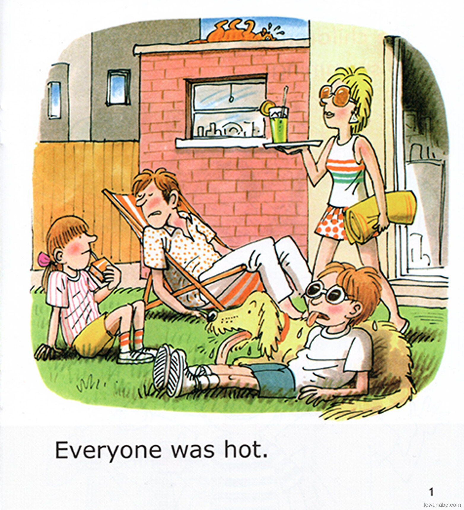 The Water Fight绘本故事第3页