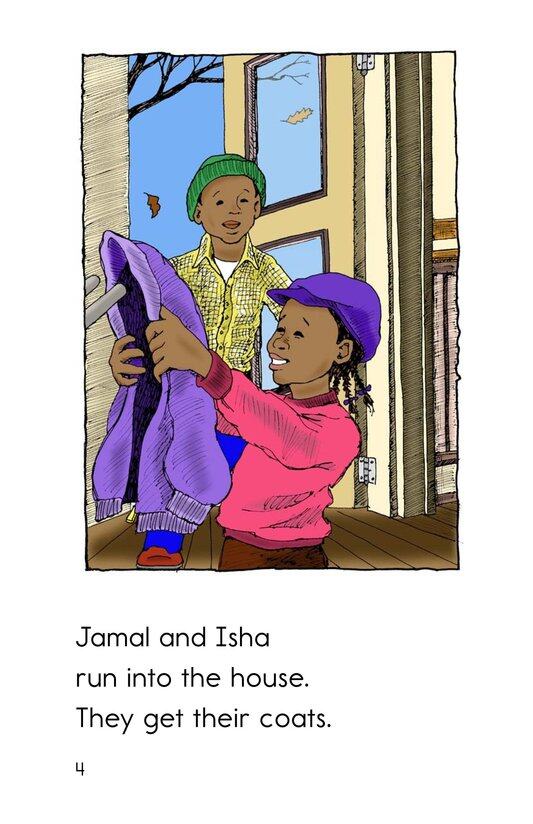 The Snowstorm绘本故事第4页