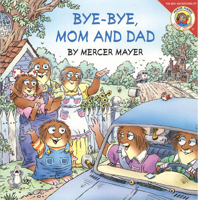 Bye-bye, Mom and Dad绘本故事第2页
