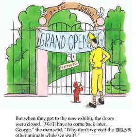 Curious George Feeds the Animals绘本故事第4页