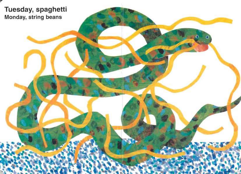 (8周)Today Is Monday绘本故事第4页