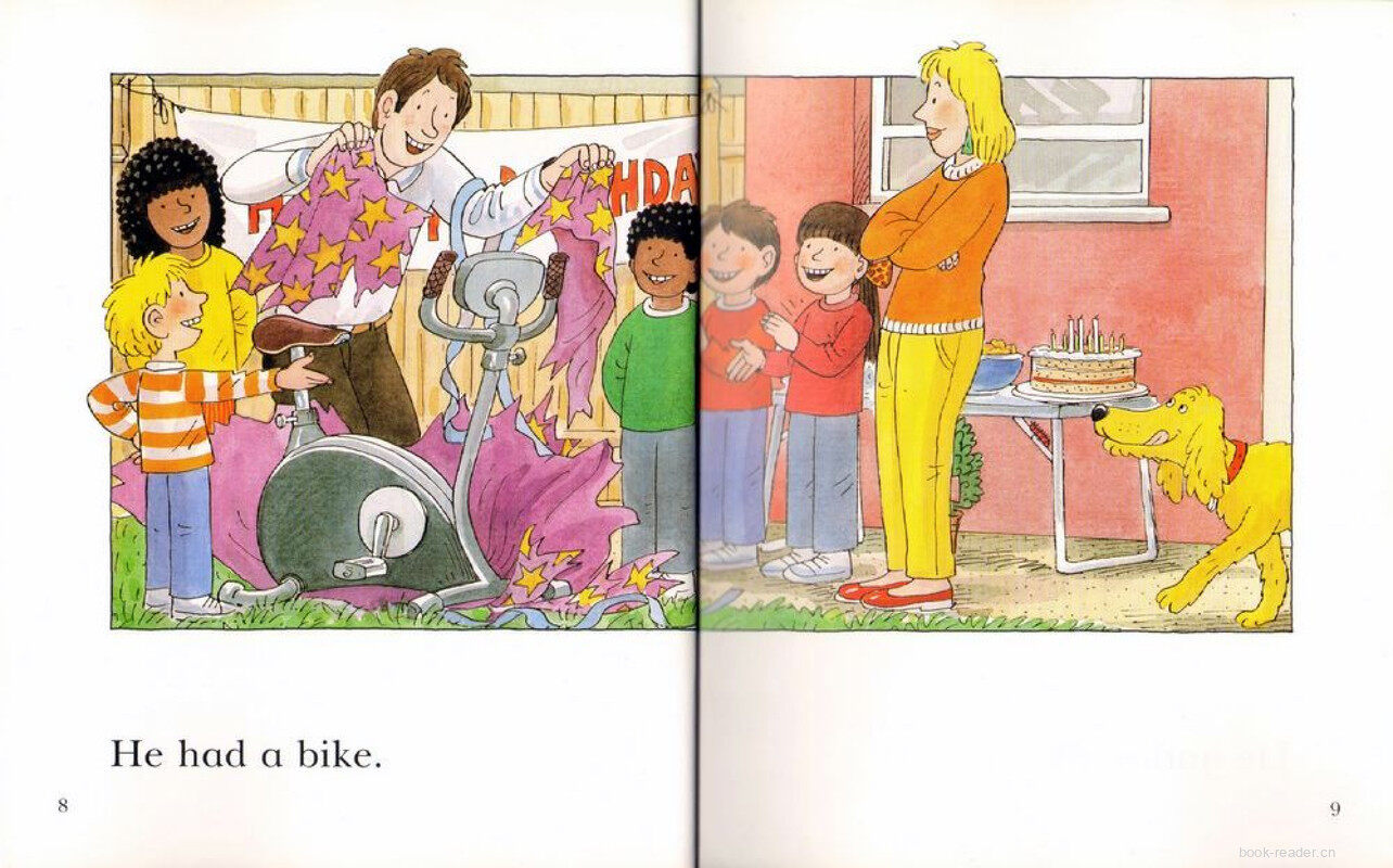 1C Dad's Birthday绘本故事第5页