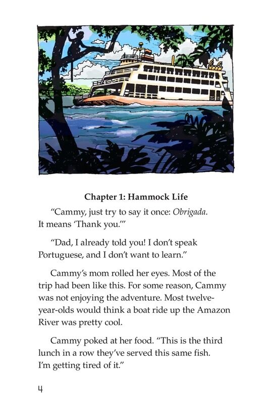 Adventure on the Amazon River绘本故事第3页