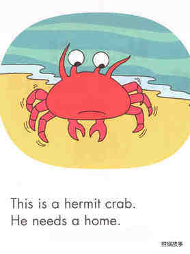 Hermit Crab's Home绘本故事第2页