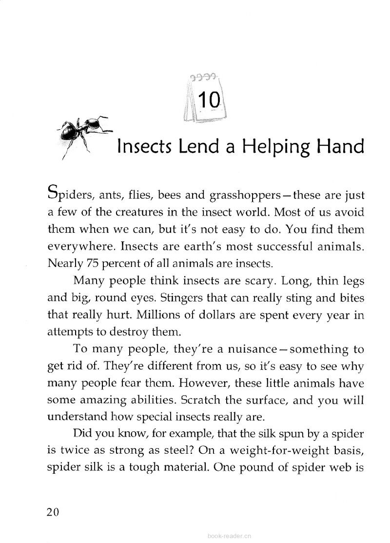 Insects Lend a Helping Hand绘本故事第2页