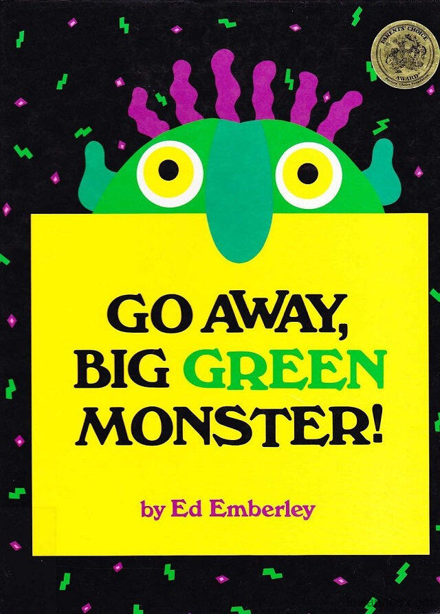 (10周)Go Away Big Green Monster!绘本故事第2页