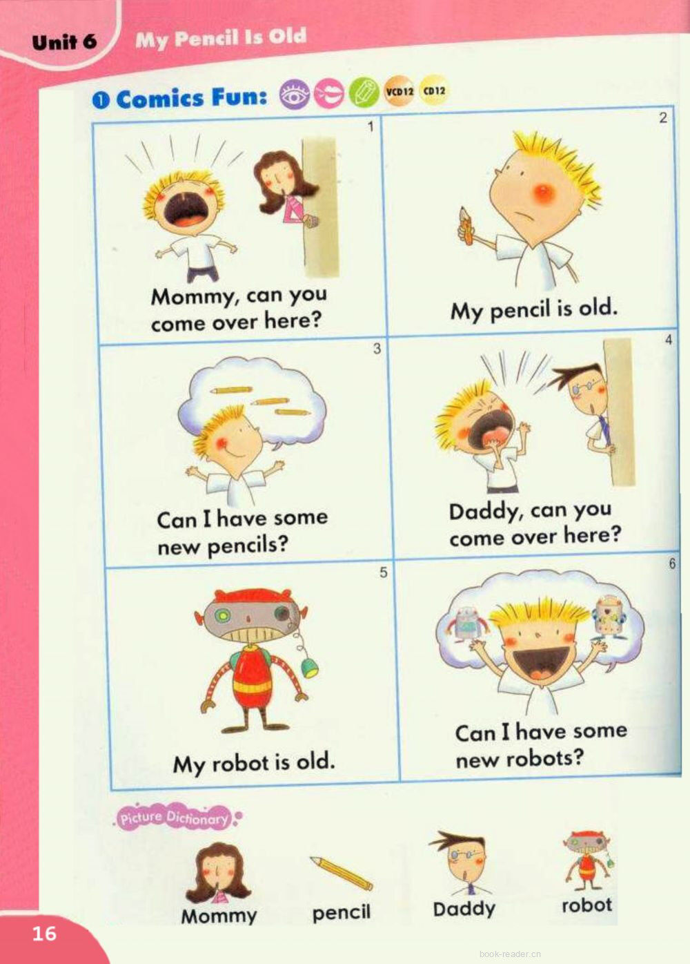 6 My Pencil is Old绘本故事第2页