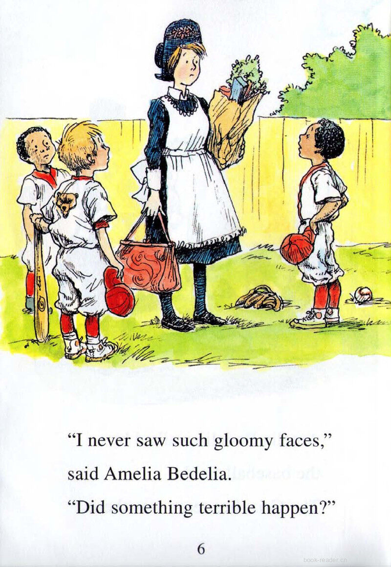 Amelia Bedelia Play Ball绘本故事第4页