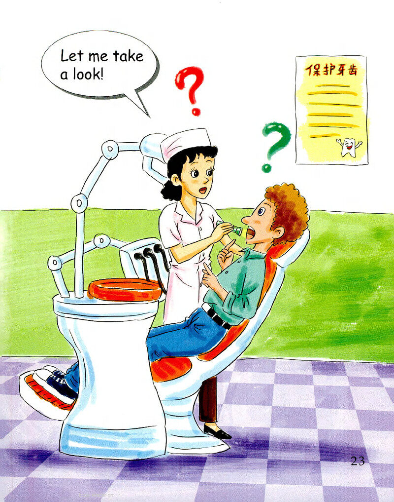 Dentist Vist-2绘本故事第3页