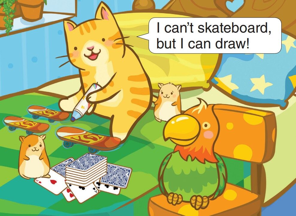 I Can  Skateboard绘本故事第5页