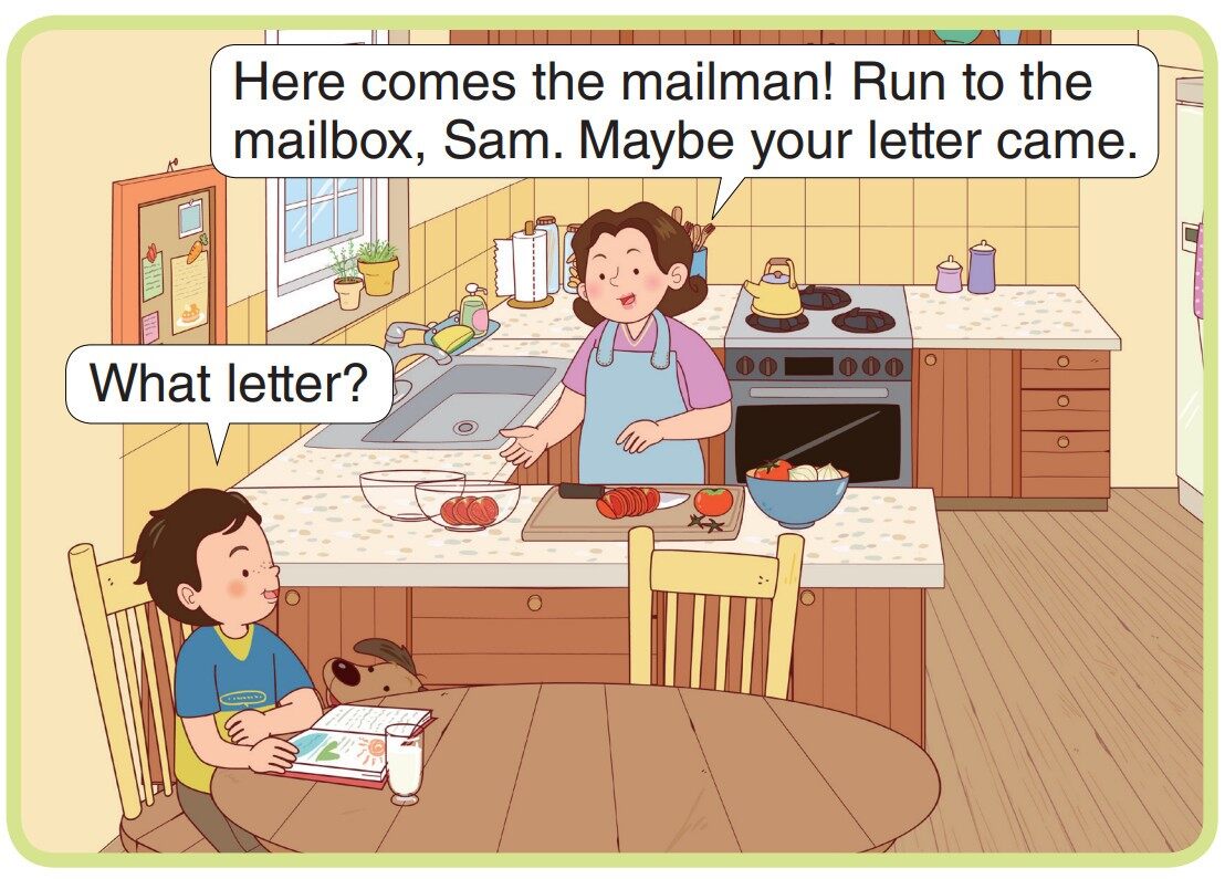 The Letter绘本故事第3页