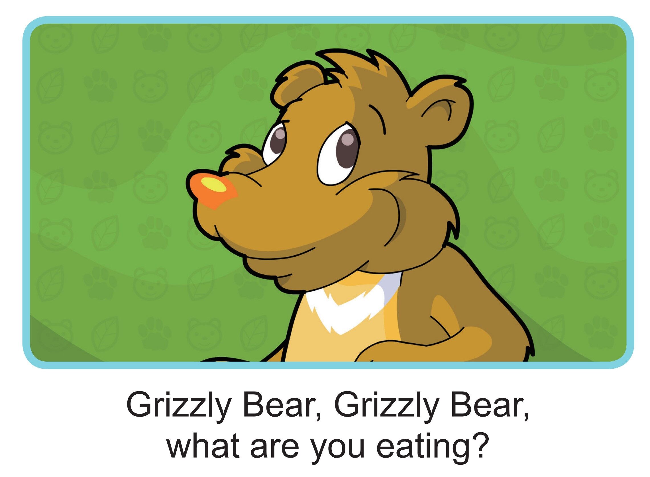 Grizzly Bear, Grizzly Bear绘本故事第4页