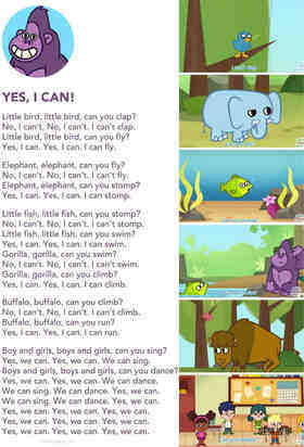 Yes, I Can!绘本故事第2页