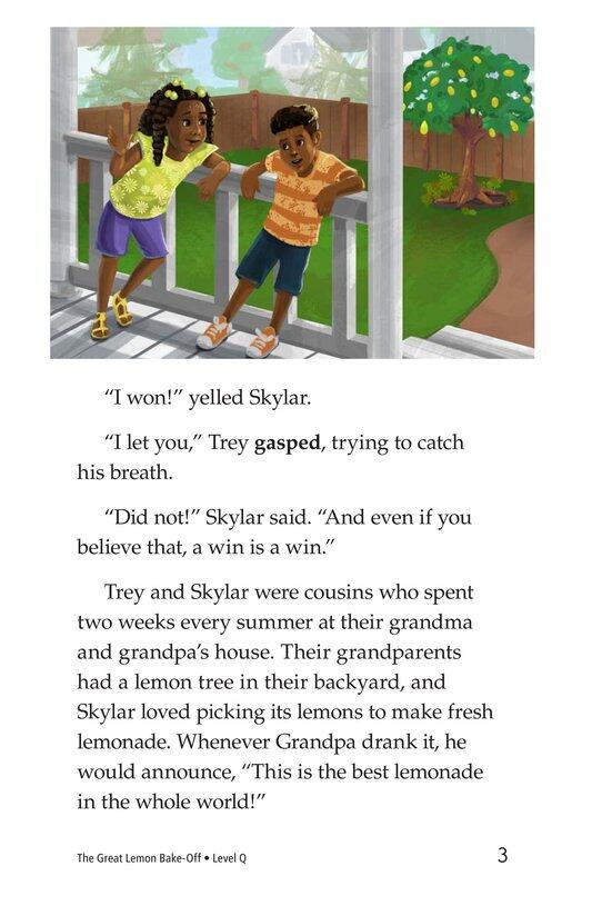 The Great Lemon Bake Off绘本故事第3页