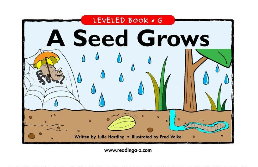A Seed Grows绘本故事第2页