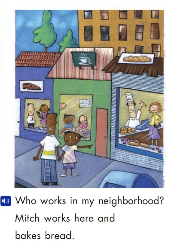 My Neighborhood绘本故事第5页