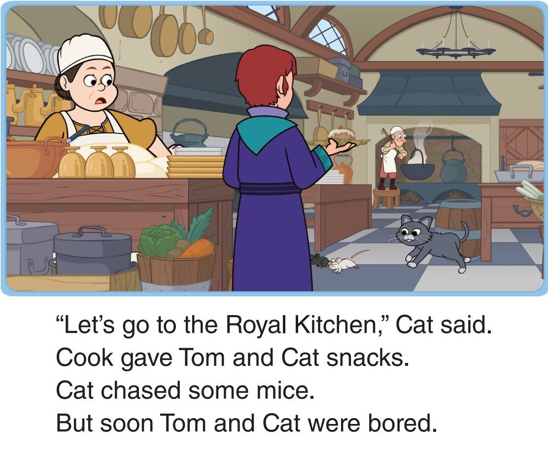 At the Palace绘本故事第4页