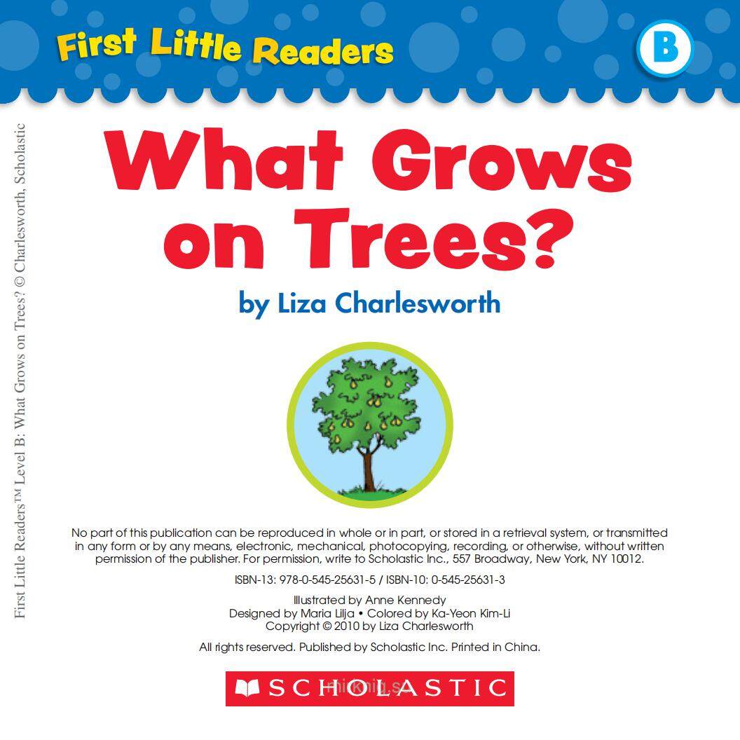What Grows on Trees?绘本故事第2页