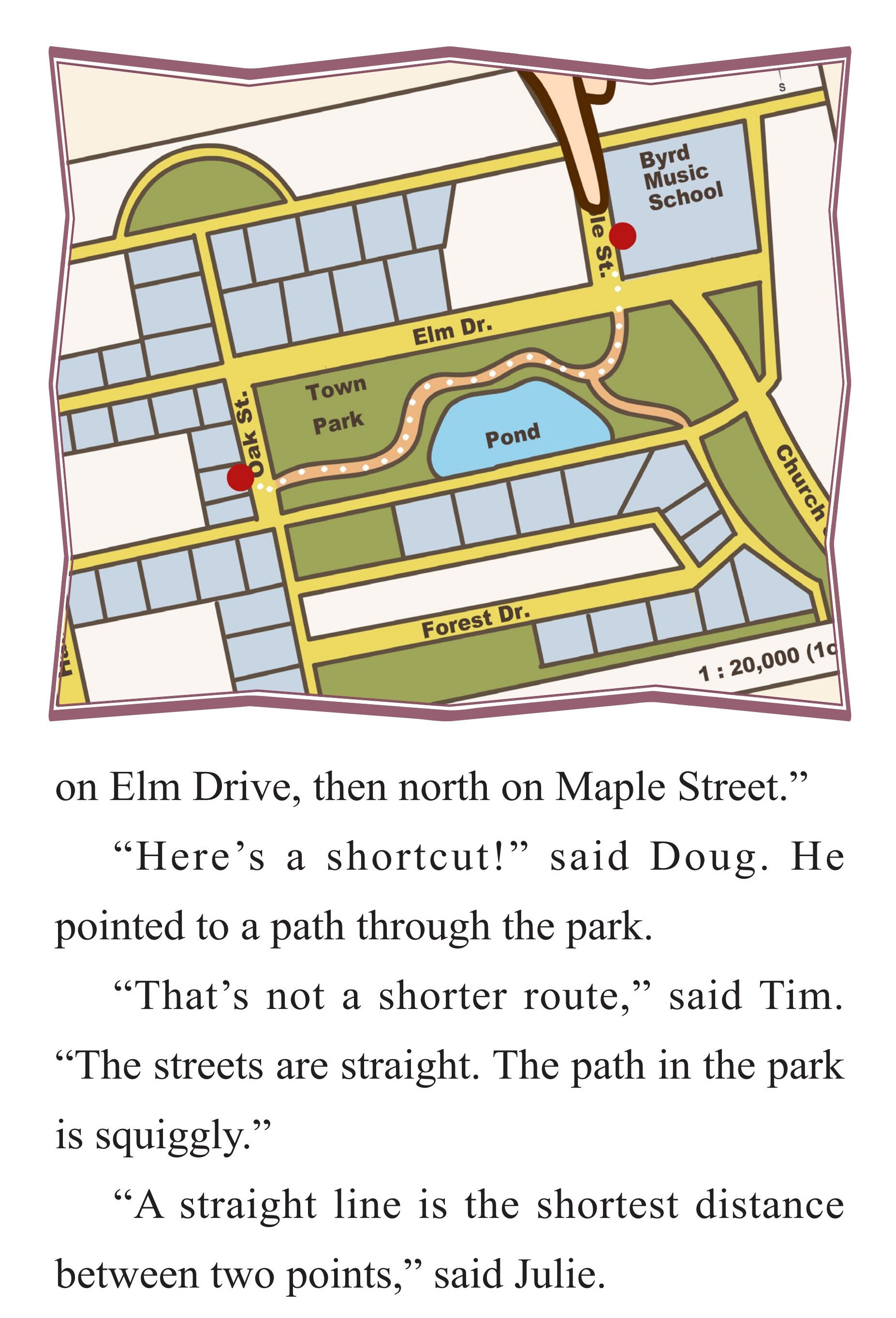 The Shortcut绘本故事第5页