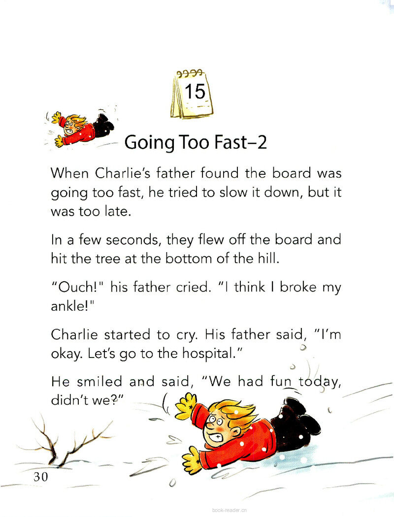 Going too Fast-2绘本故事第2页