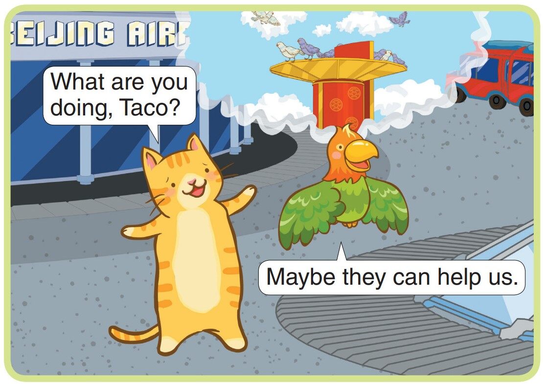 Do You Speak English绘本故事第4页