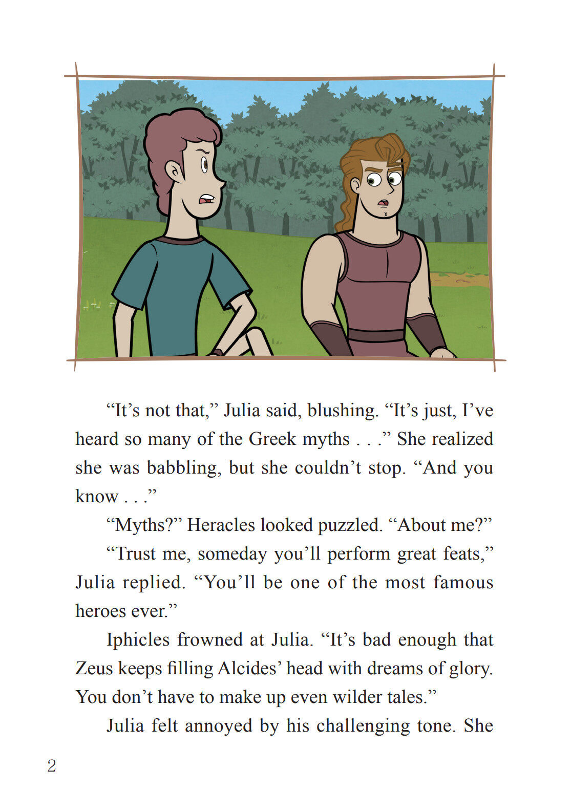 28_Hanging Out with Heracles绘本故事第3页