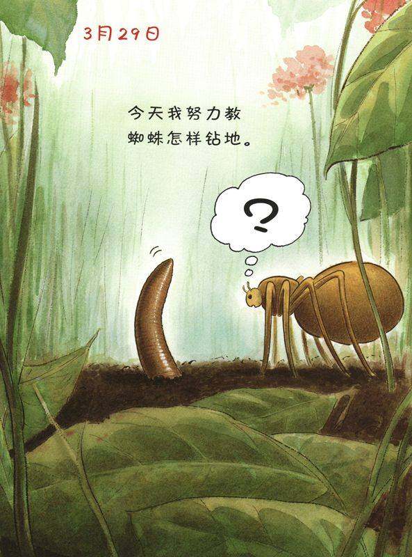 蚯蚓的日记绘本故事第4页
