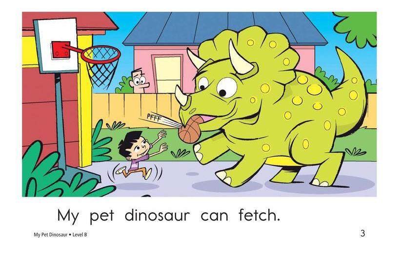 My Pet Dinosaur绘本故事第3页