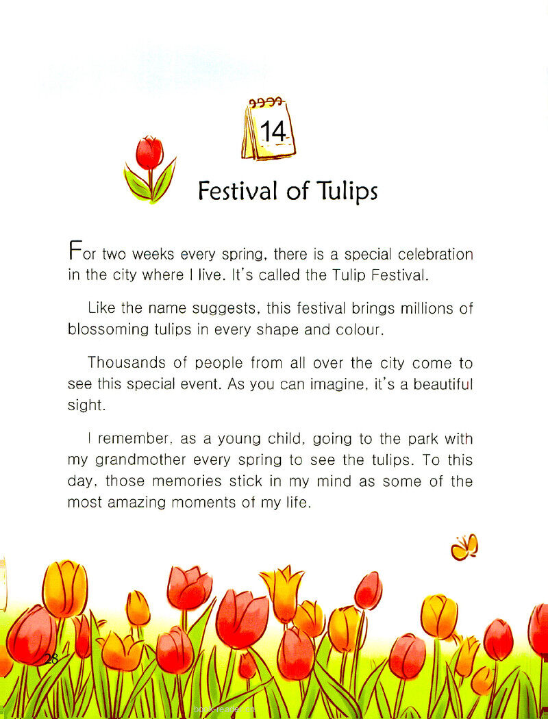 Festival of Tulips绘本故事第2页