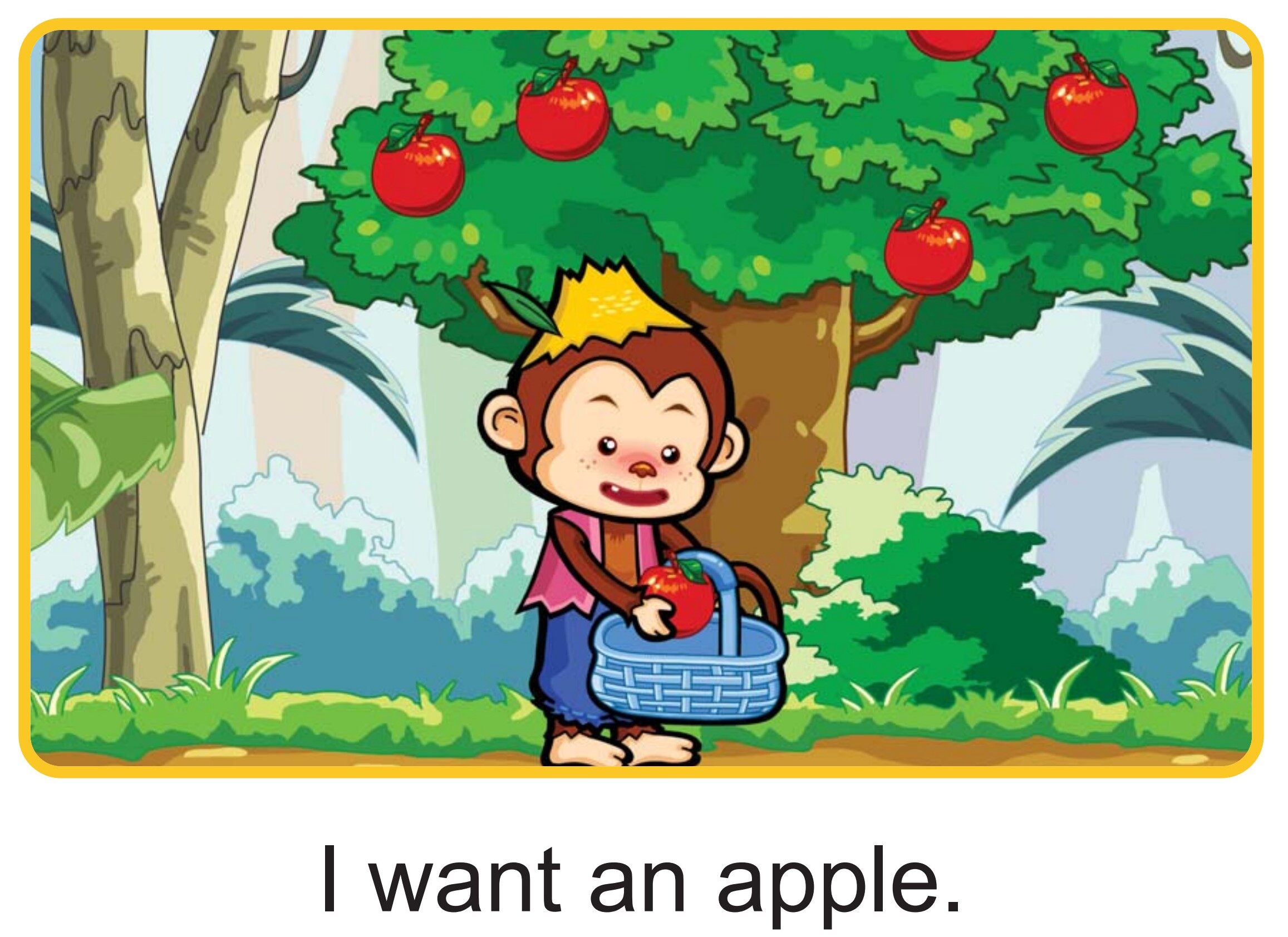 Greedy Monkey绘本故事第2页