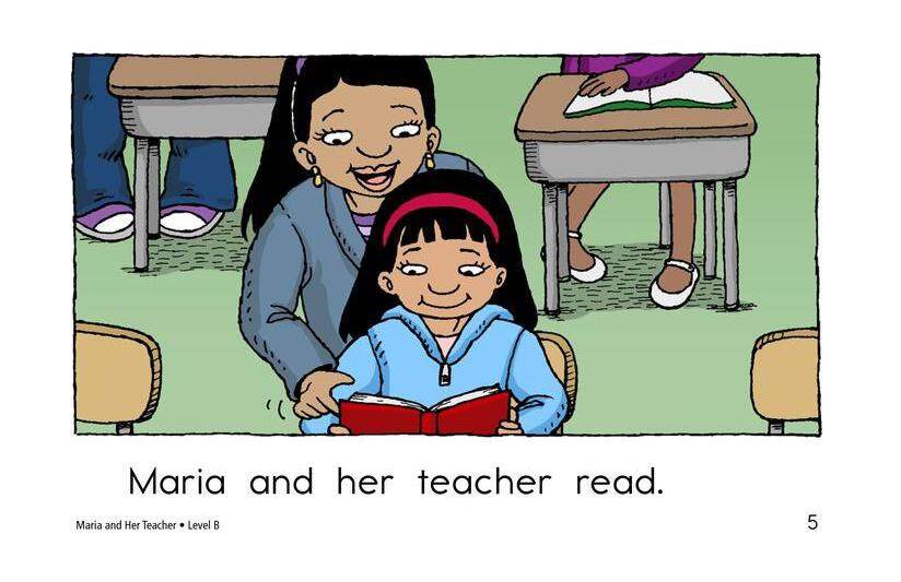 Maria and Her Teacher绘本故事第5页