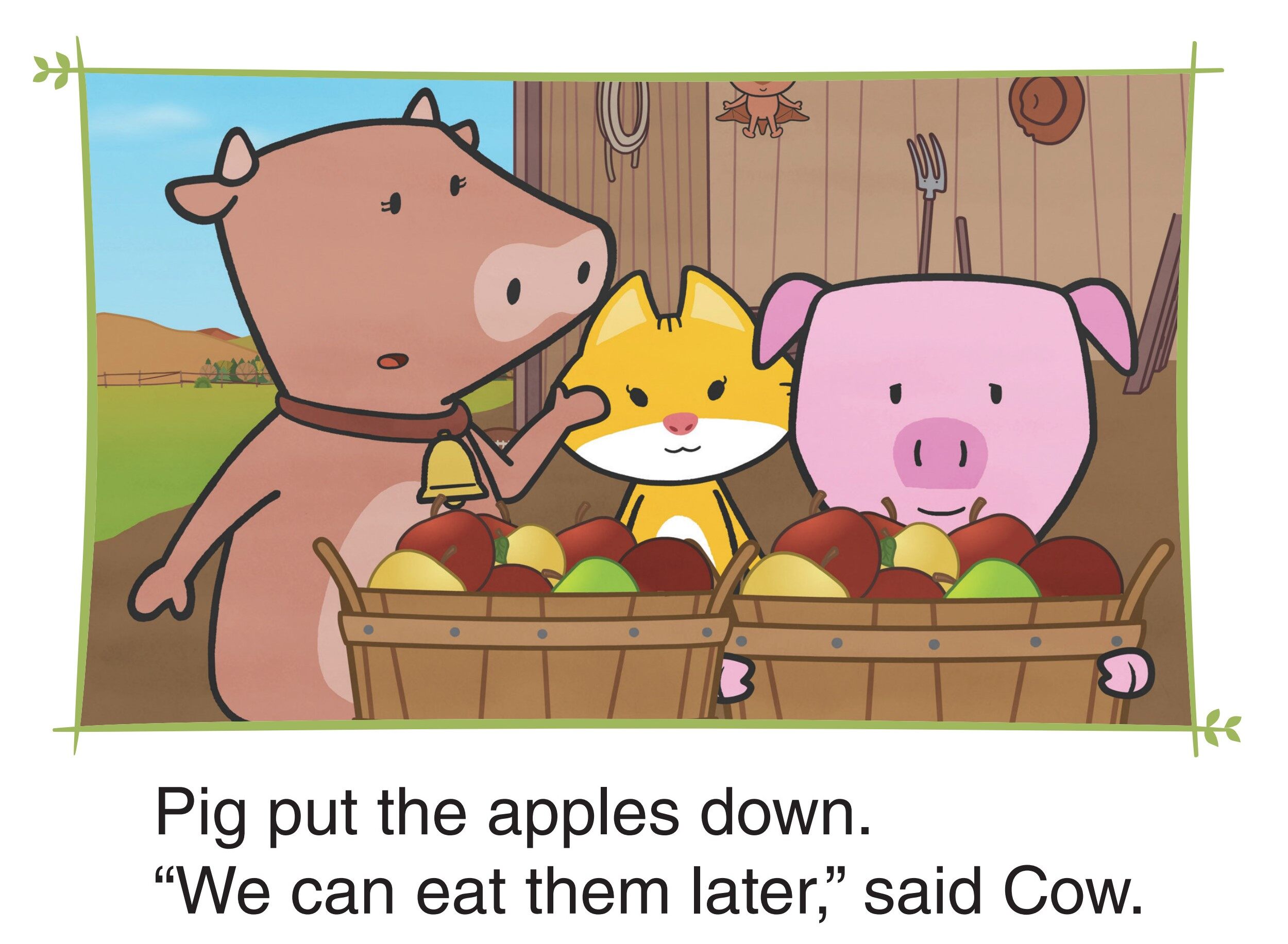 Crisp, Juicy Apples绘本故事第2页