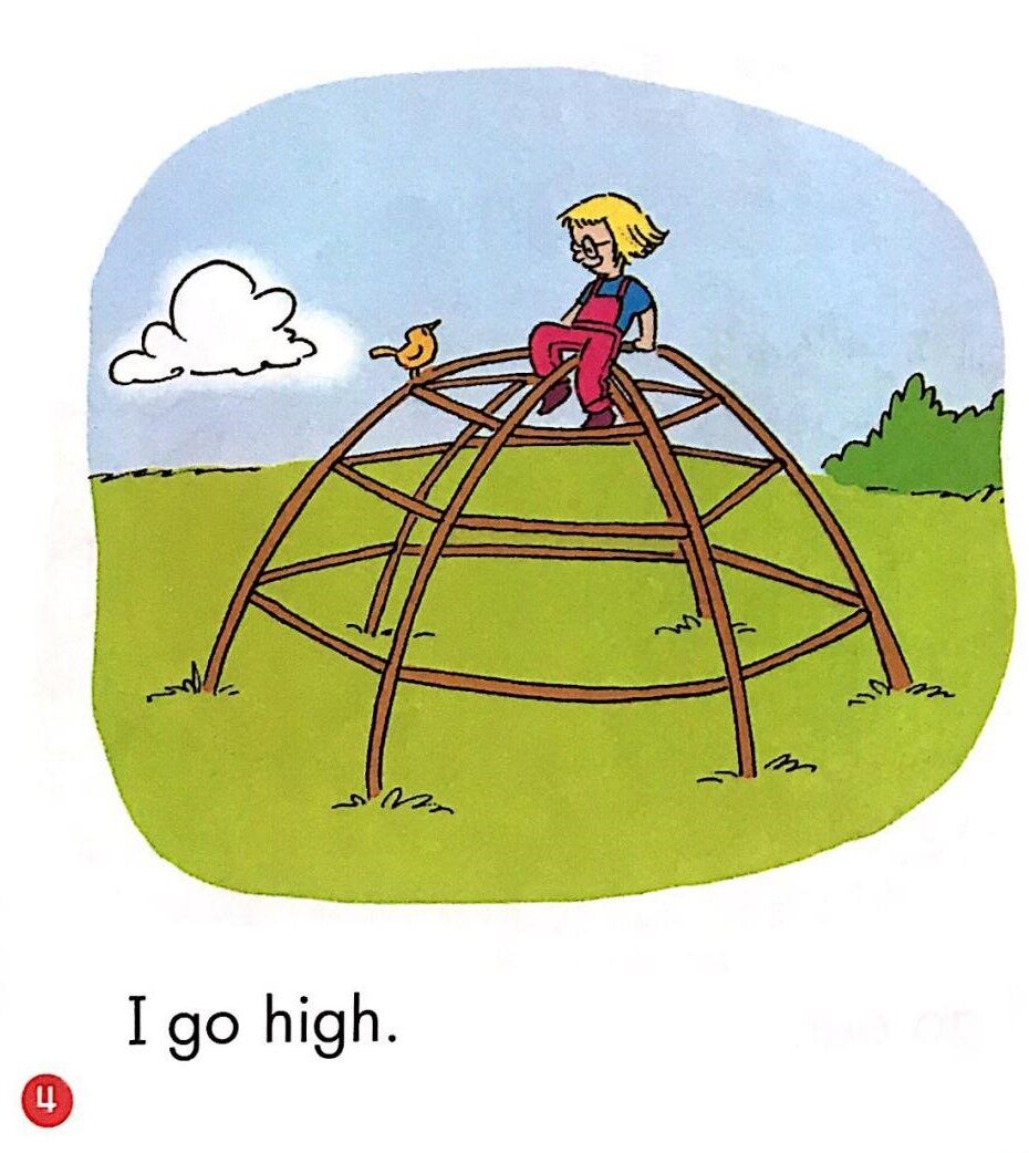 Fun at the playground绘本故事第4页