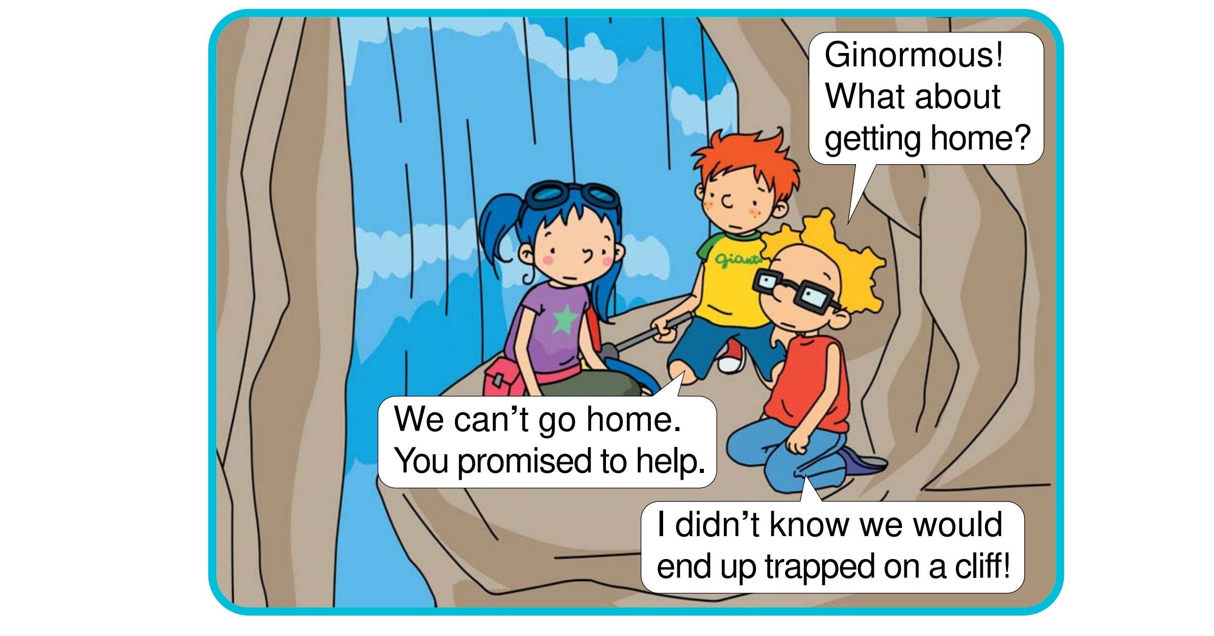 Cliff Climb绘本故事第4页