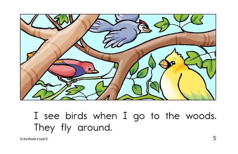 To the Woods绘本故事第5页