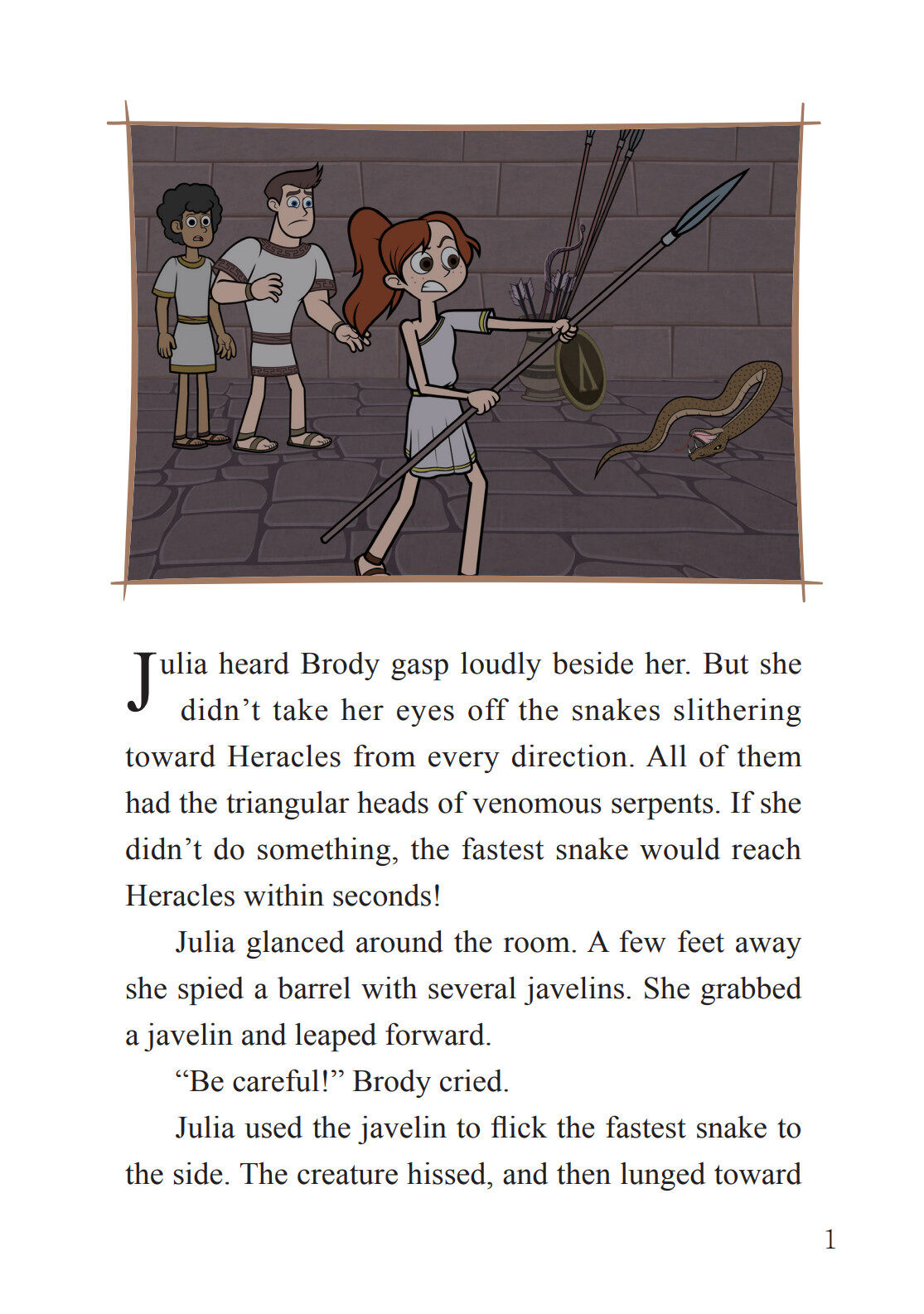 34_Sleeping with Snakes绘本故事第2页