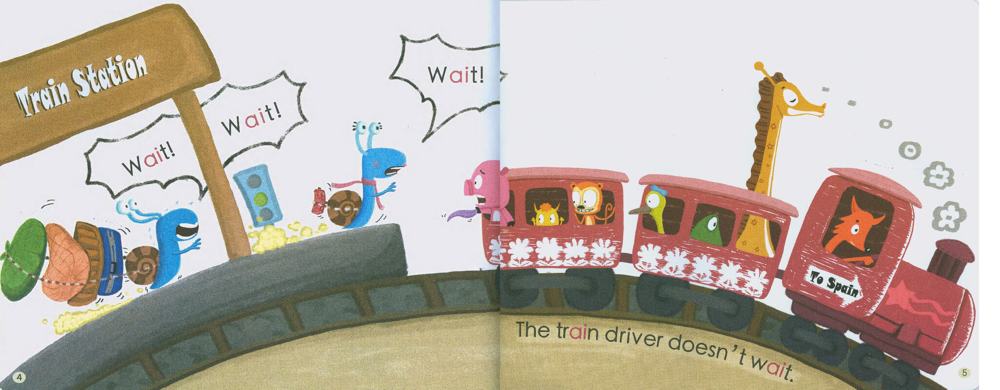 Wait Wait Wait绘本故事第4页