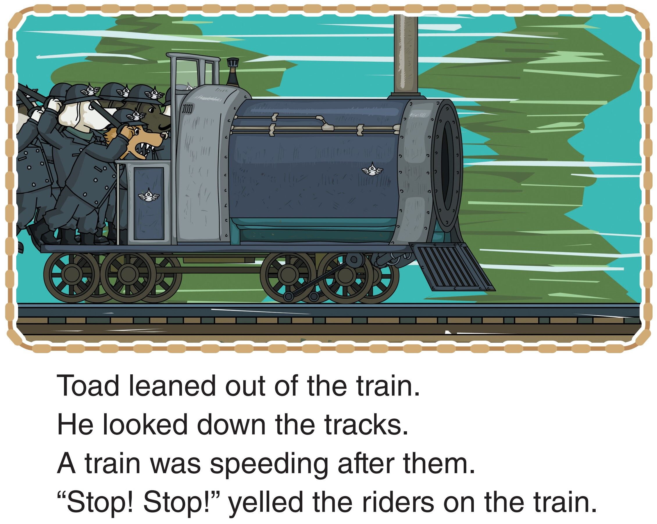 Chasing Toad绘本故事第3页