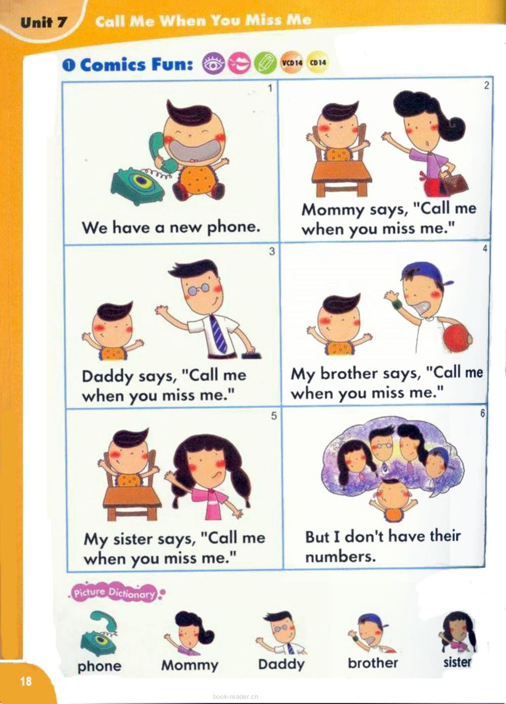 7 Call Me When You Miss Me绘本故事第2页