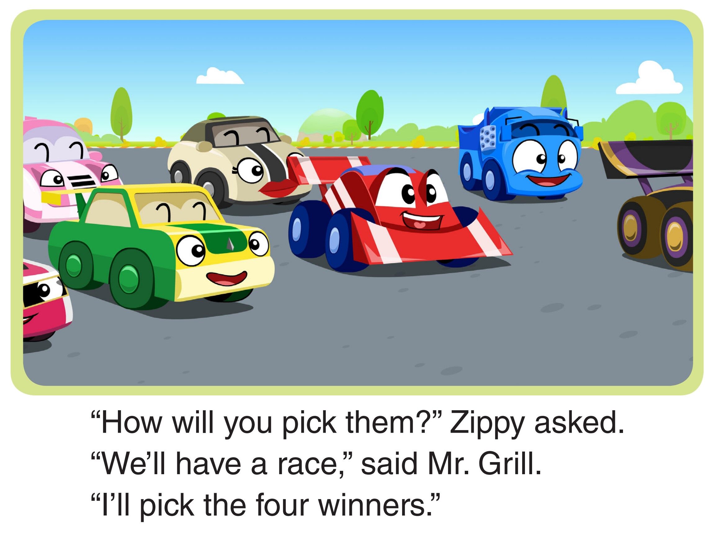 Tryouts绘本故事第5页