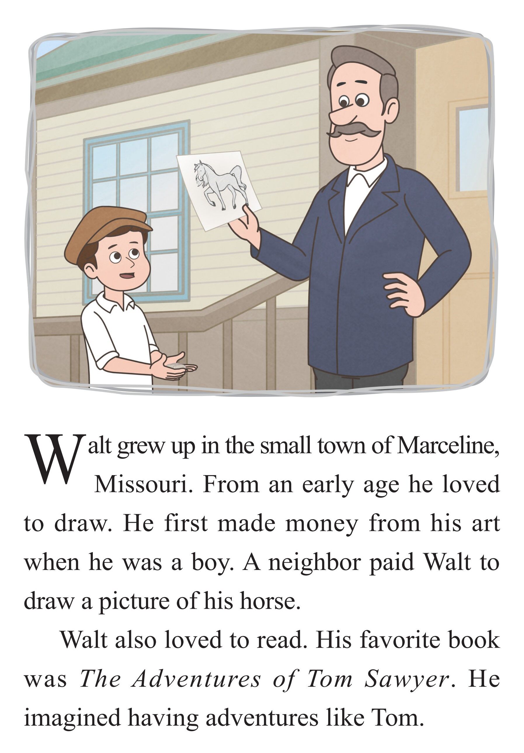 Young Walt Disney绘本故事第3页